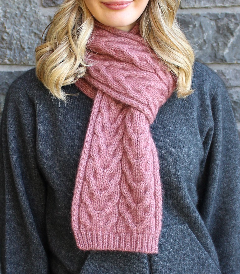 gallery image of Cable Scarf